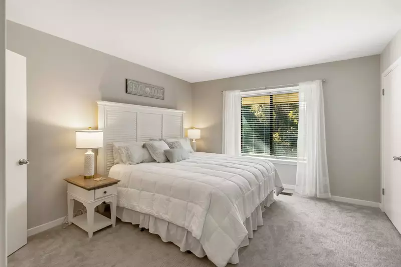King Bed in Primary Bedroom