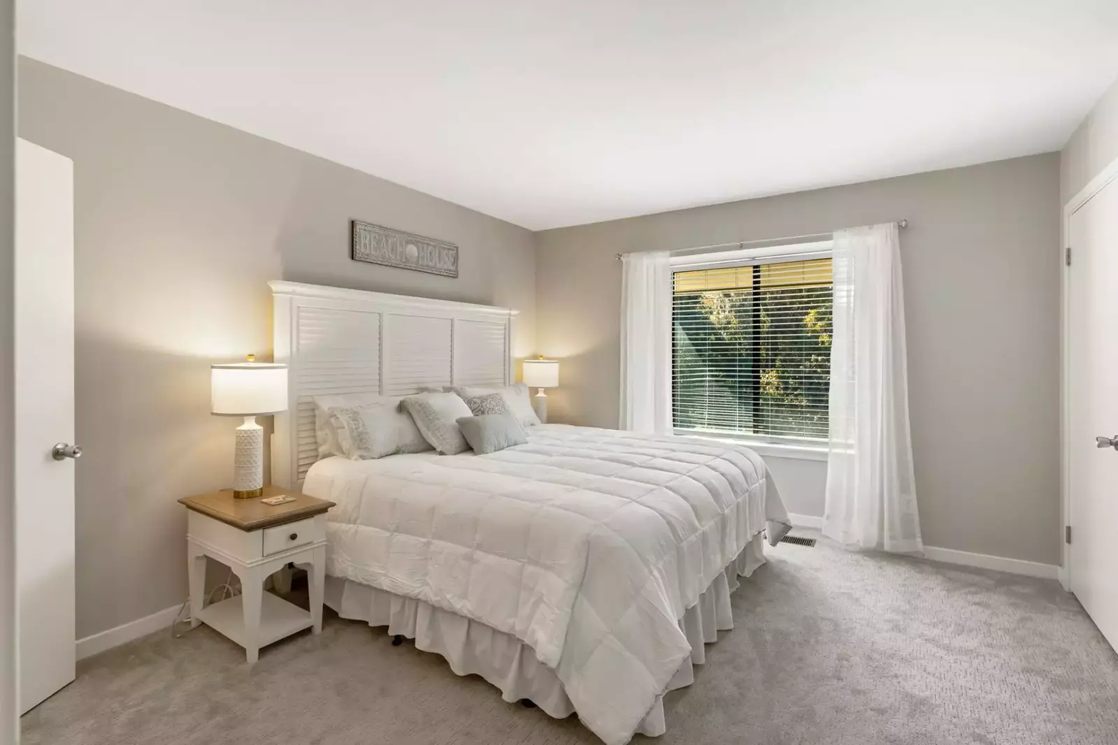 King Bed in Primary Bedroom
