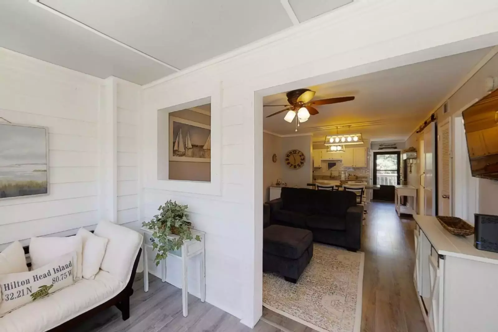 Bright Sunroom
