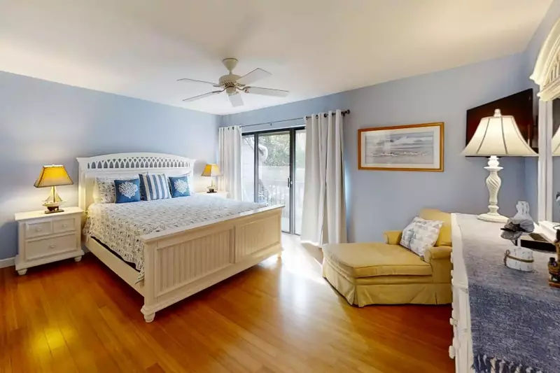 Master bedroom on second level