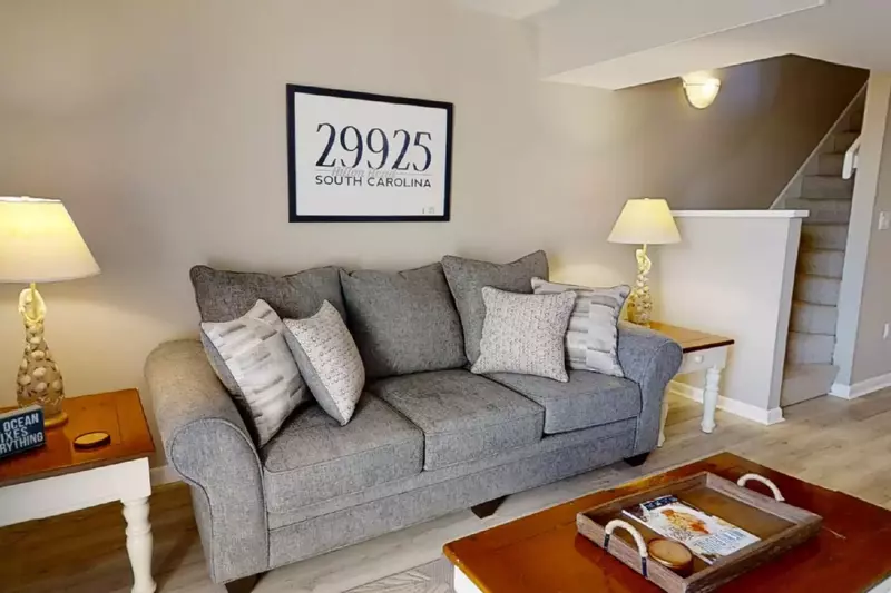 Large and inviting sofa!