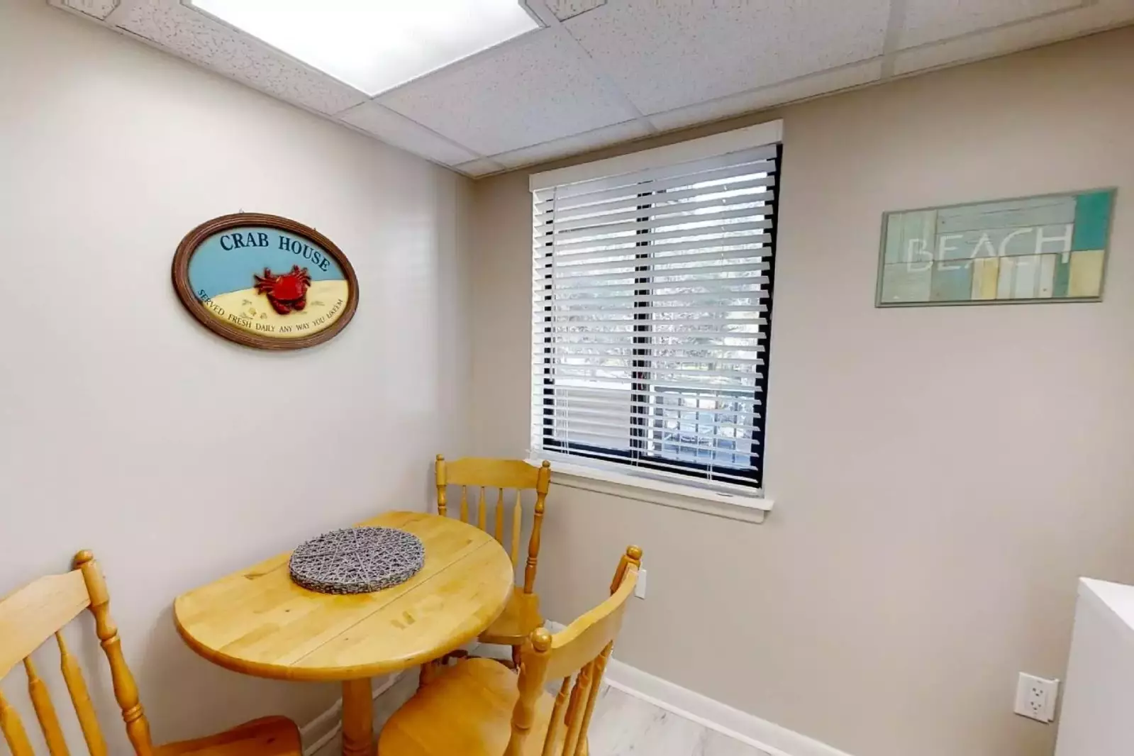 Perfect spot for games or a quick bite to eat!