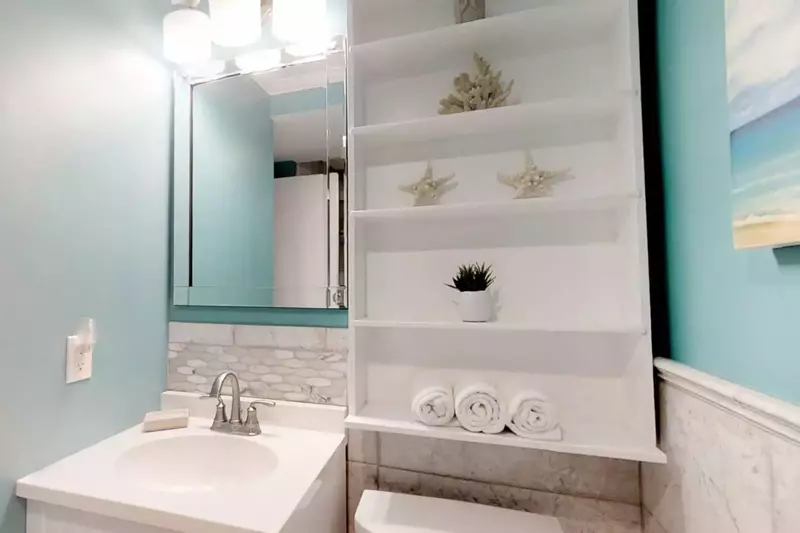 Guest Bath located on 2nd level