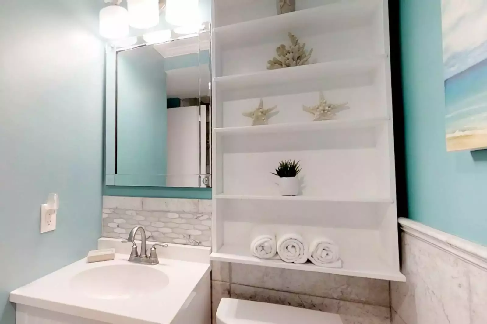 Guest Bath located on 2nd level