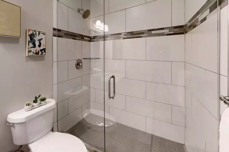 Beautiful walk-in shower