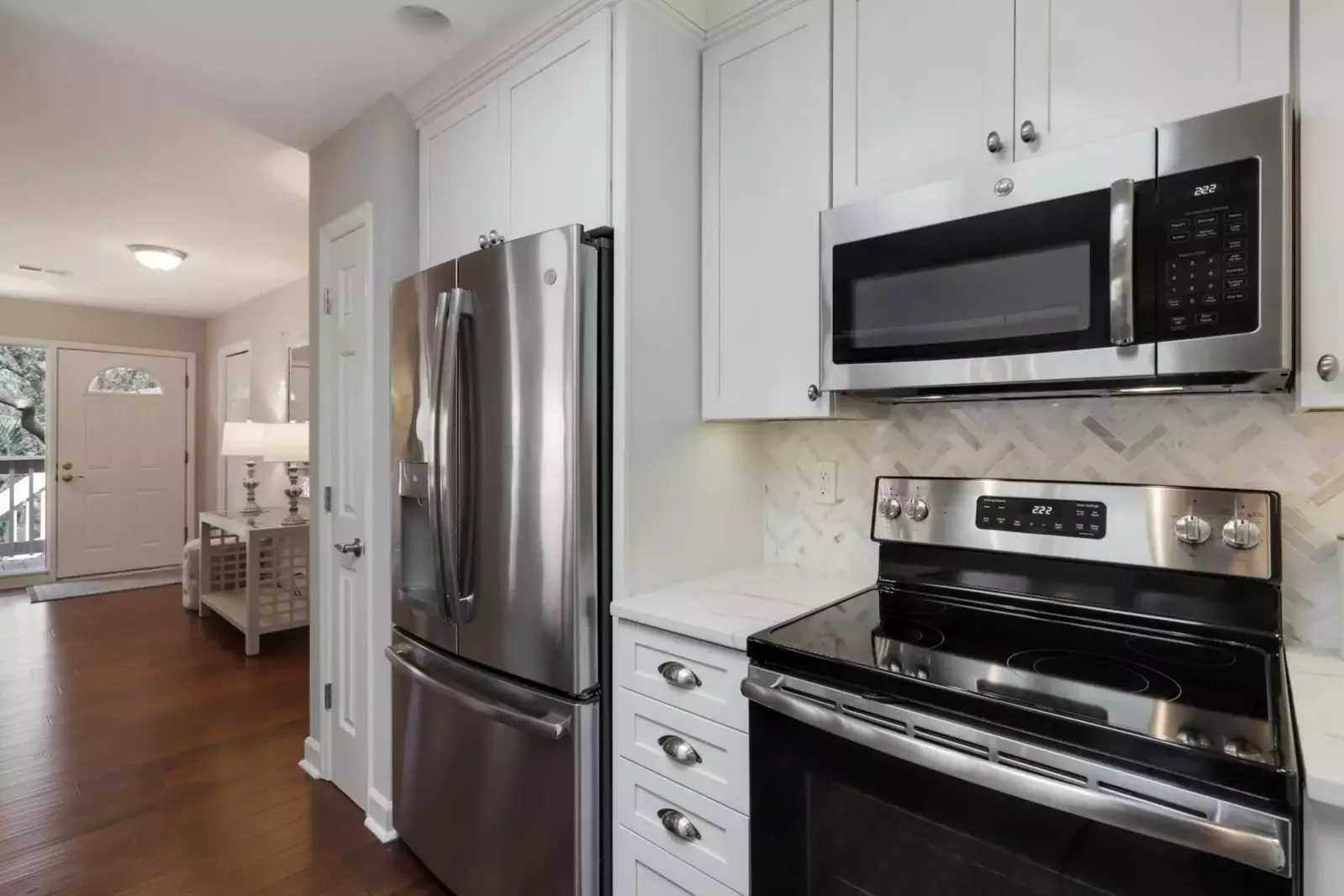 Stainless steel appliances
