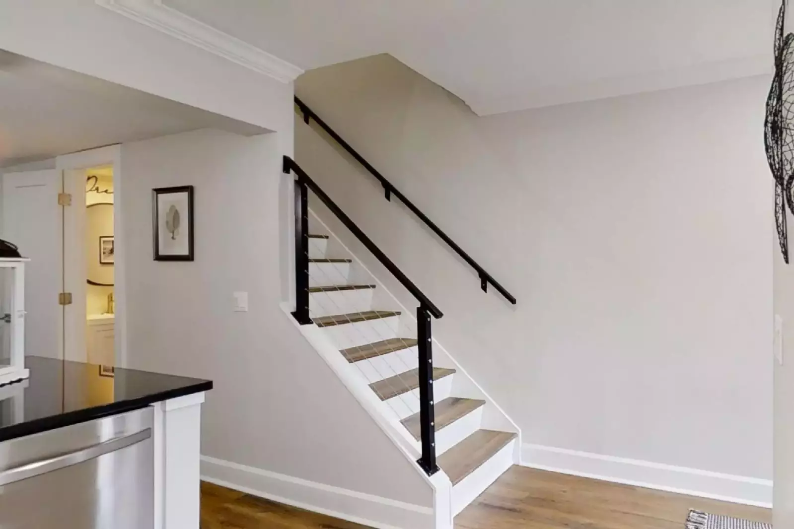 Stairs leading to Bedrooms