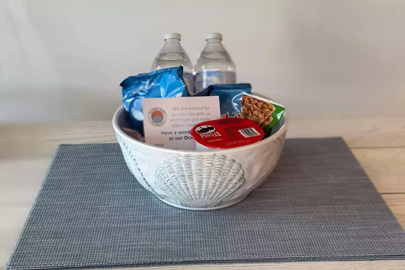 A lovely surprise from the owners.