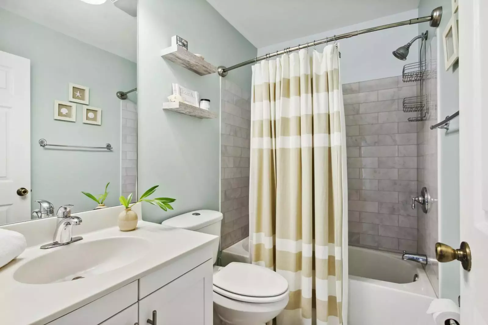 Master Bath with tub/shower combo