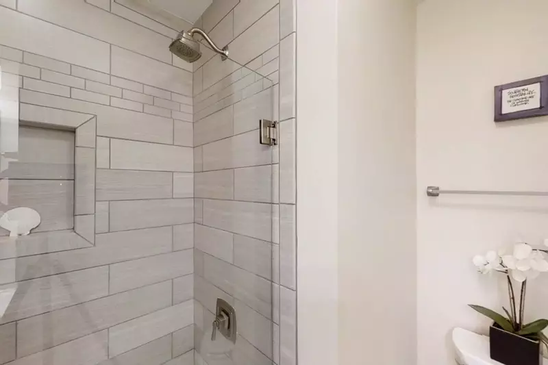 Master bath walk-in shower