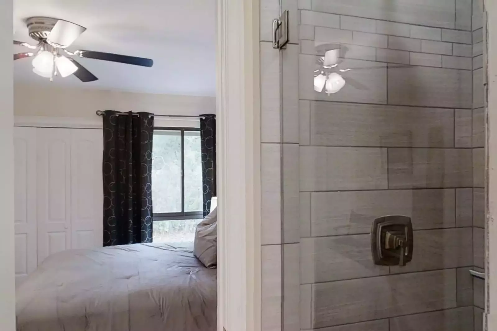 En suite bath-bedroom #2, walk in shower