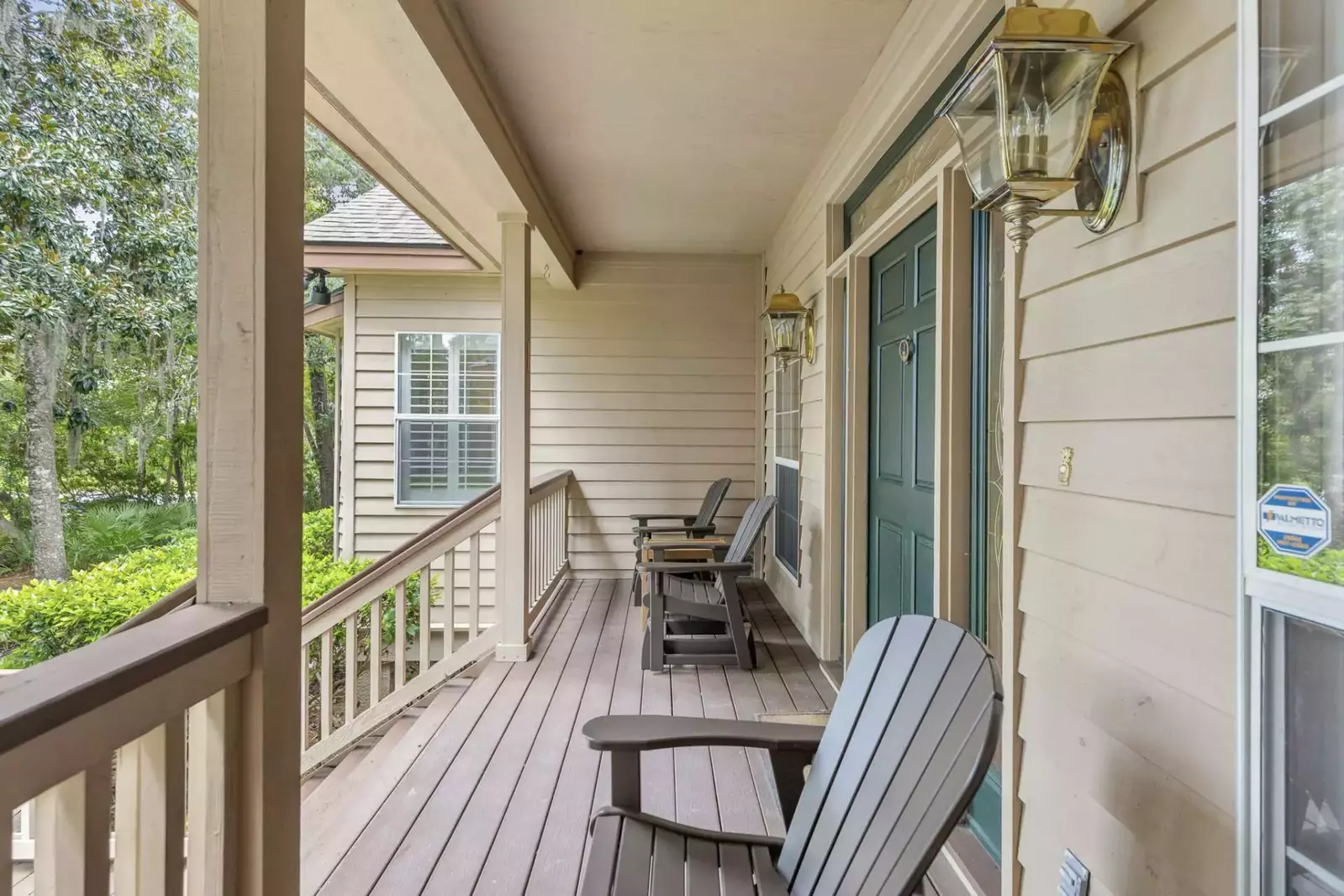 Front porch-a perfect spot for rocking