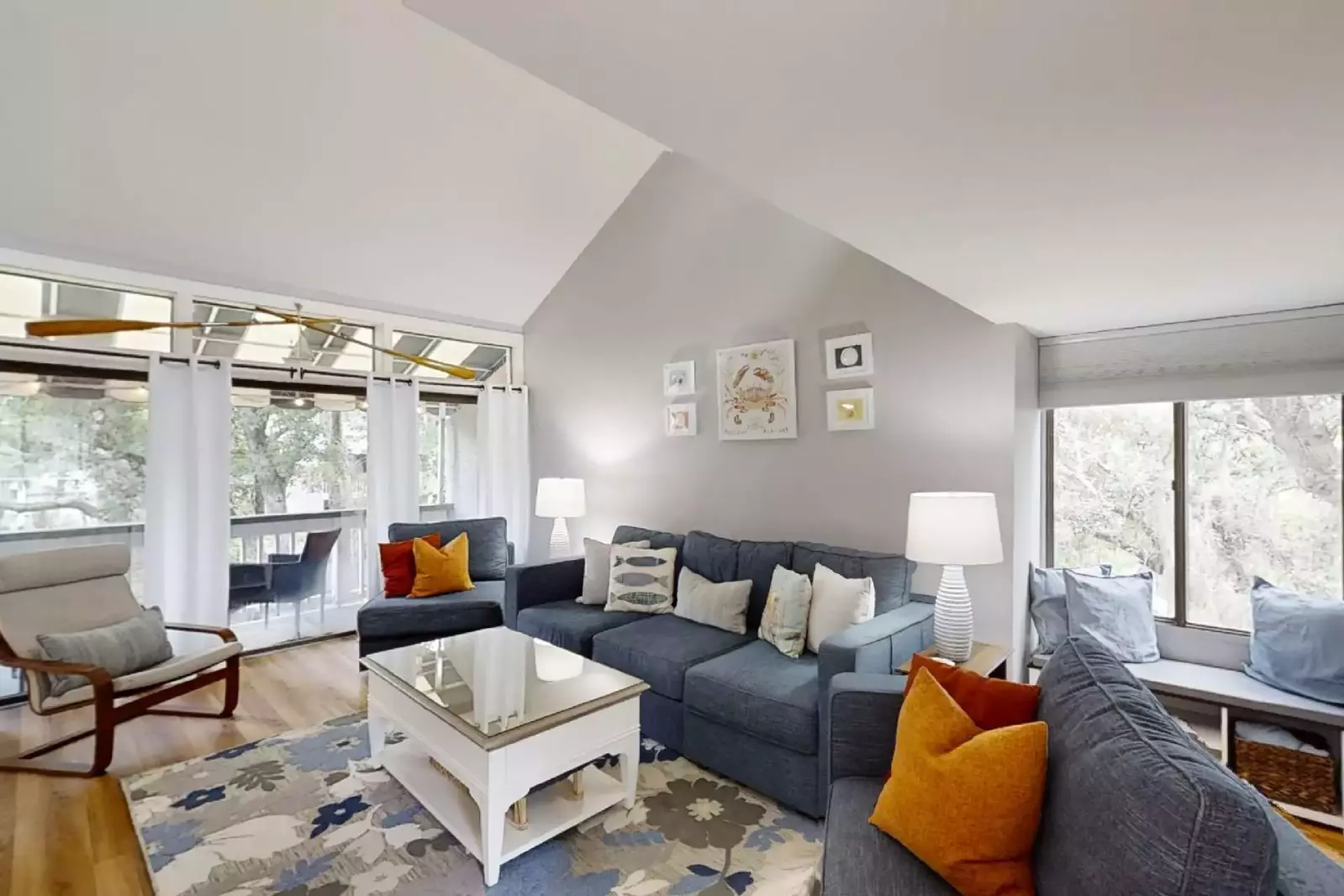 Open and airy living space