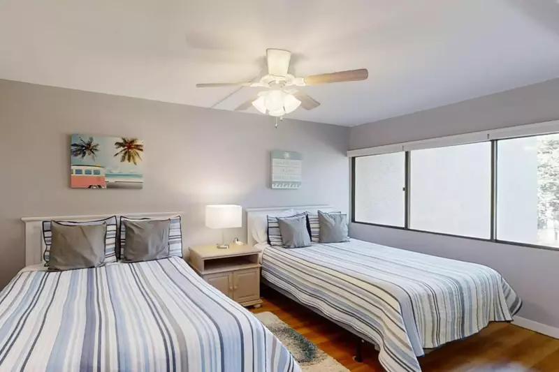 Bedroom with two queen beds