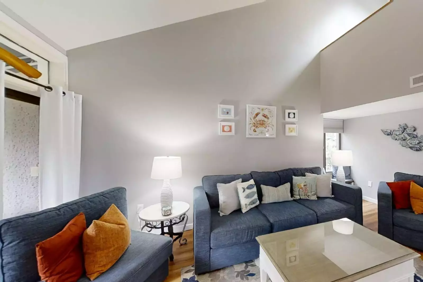 Lofted ceilings