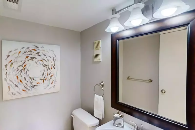 2nd level-half bath