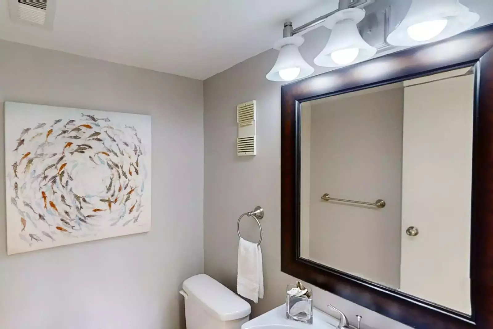 2nd level-half bath