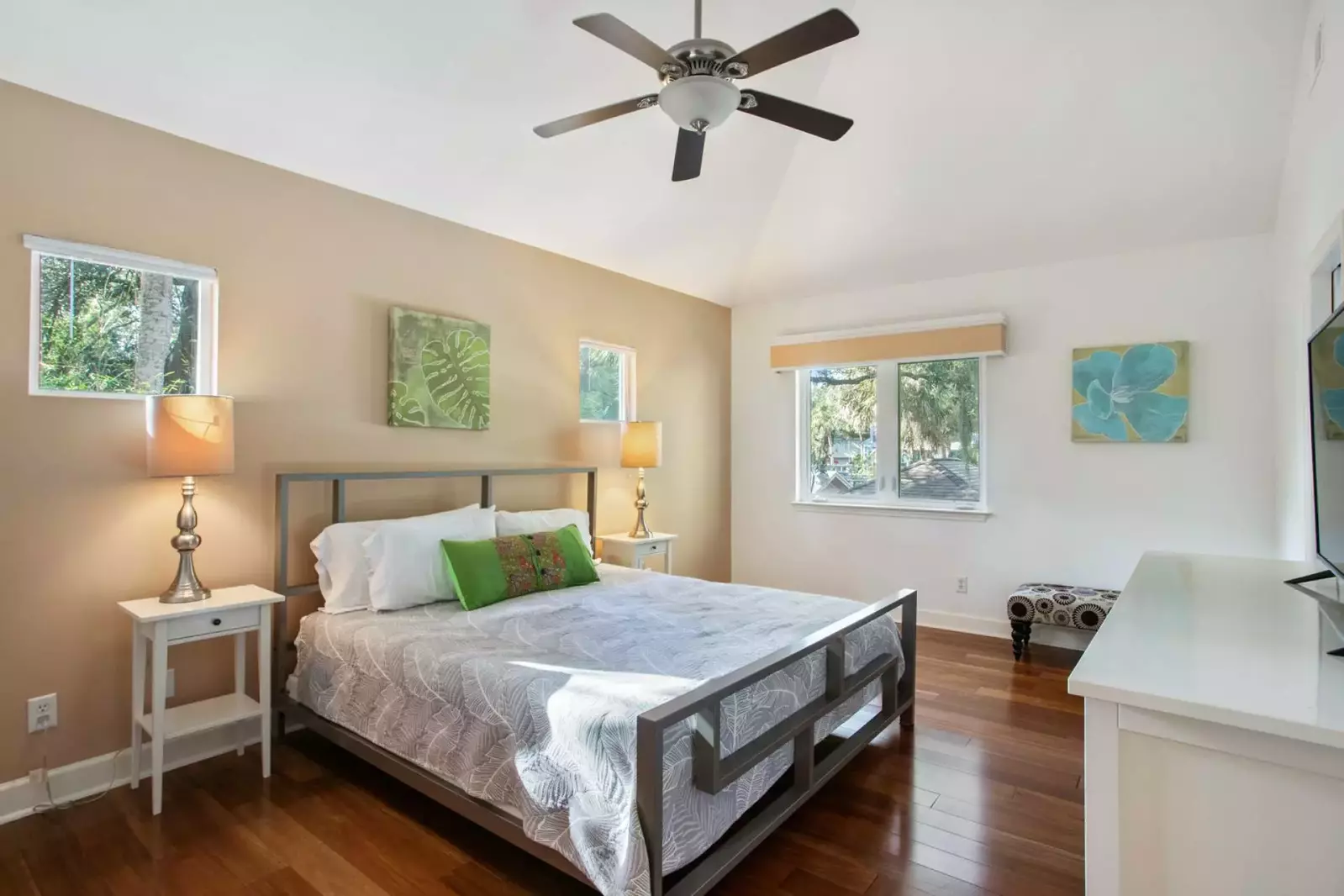 3rd Bedroom- Second Floor Master with King Bed with En Suite Bath
