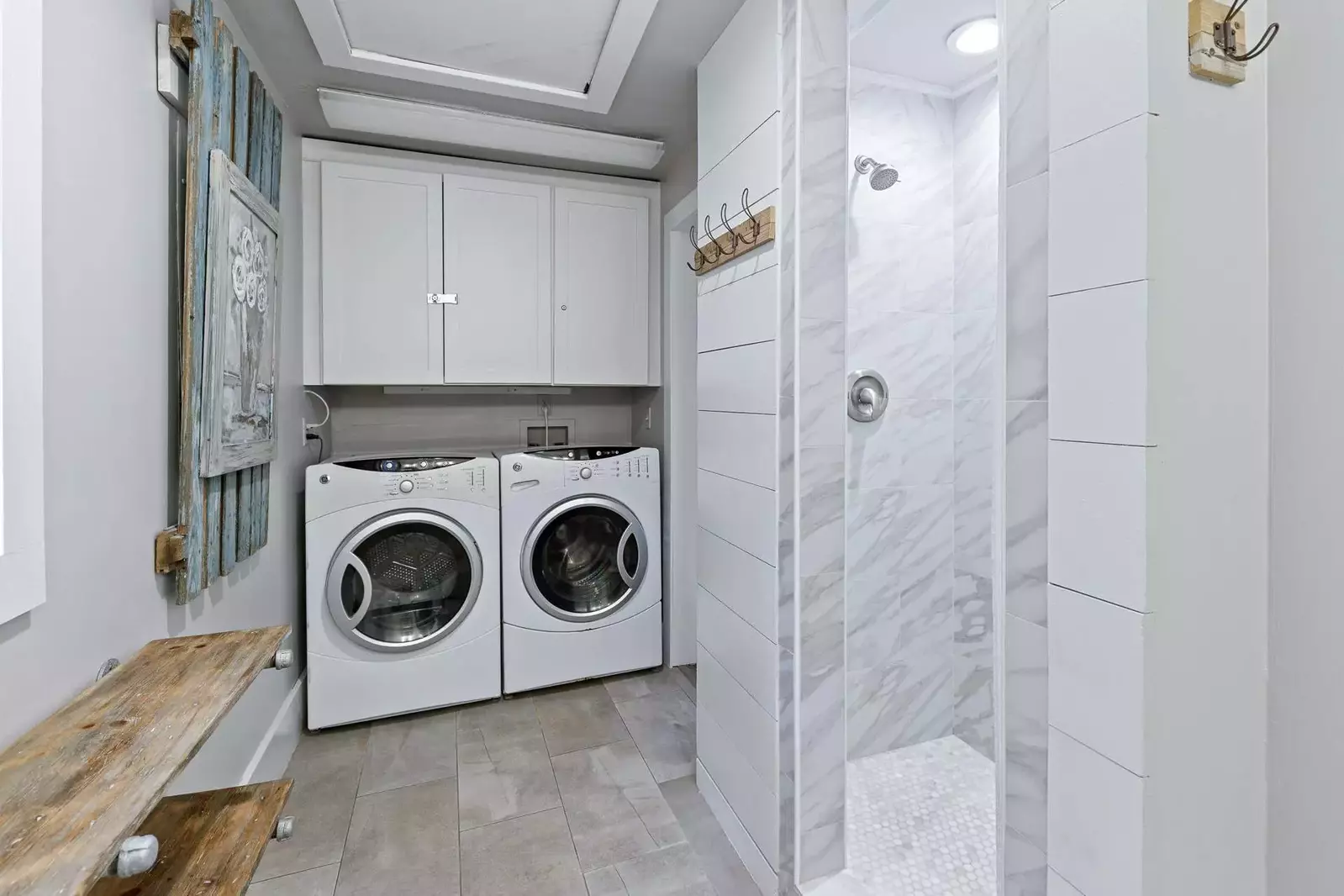 Washer and dryer