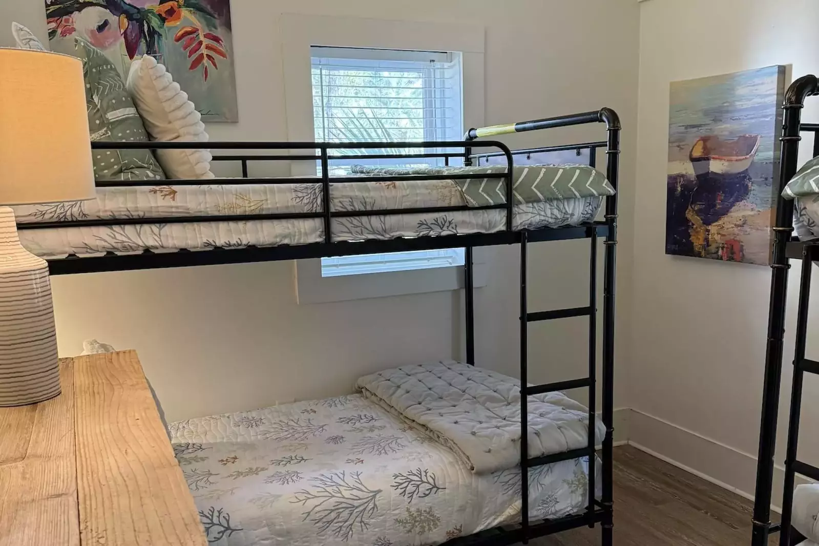 Two sets of XL twin bunk beds
