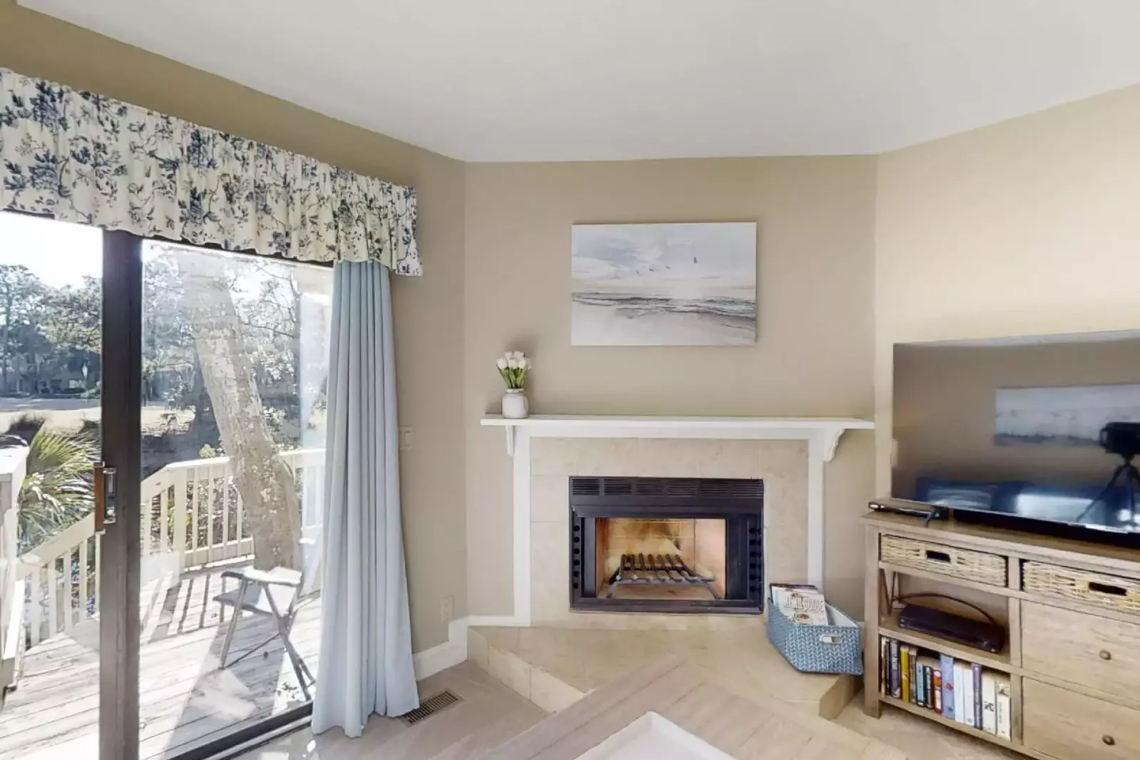 Step out on your private deck to enjoy the view