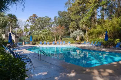Forest Beach Villas community pool