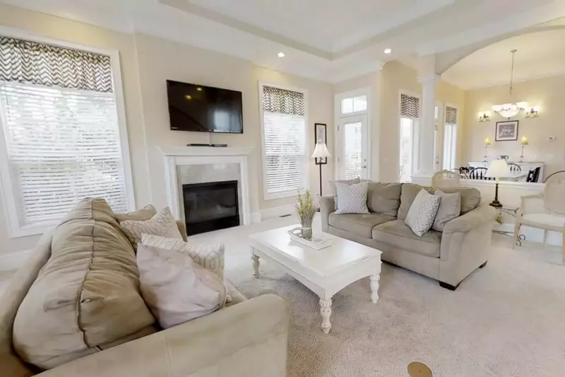 A perfect spot to watch the game or your favorite family movie