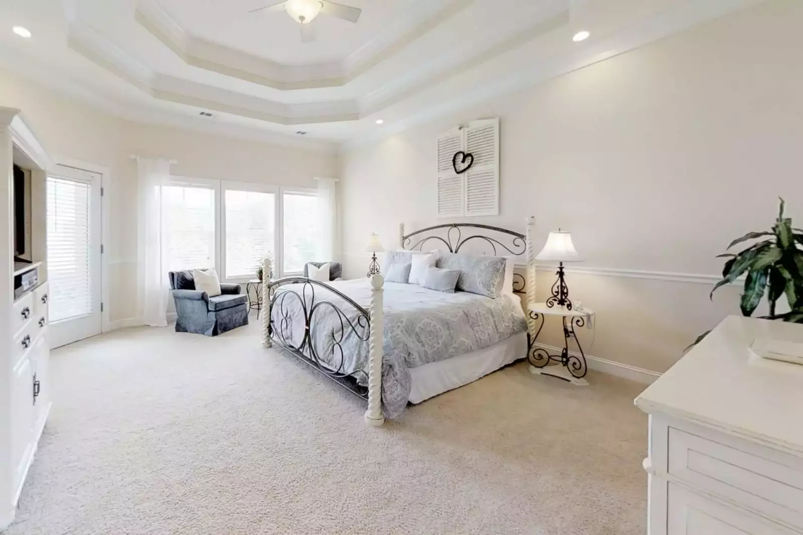 The beautiful and tranquil Master Suite