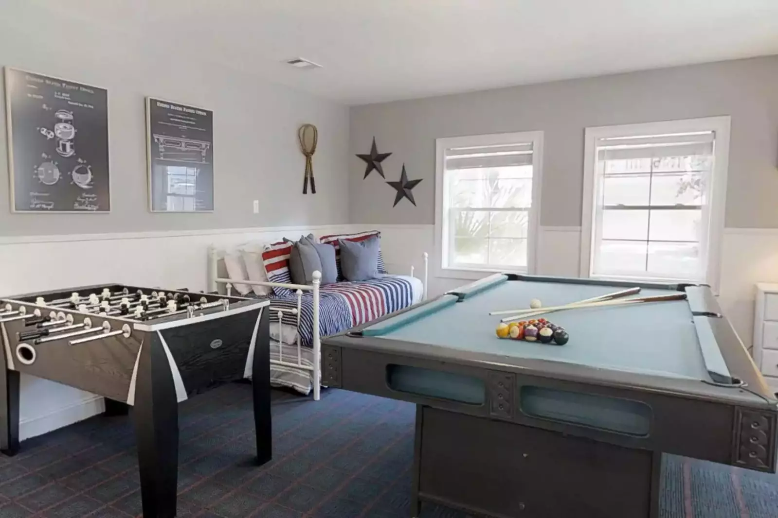 A great spot for family and friends to unwind after a day of golfing or riding the waves!