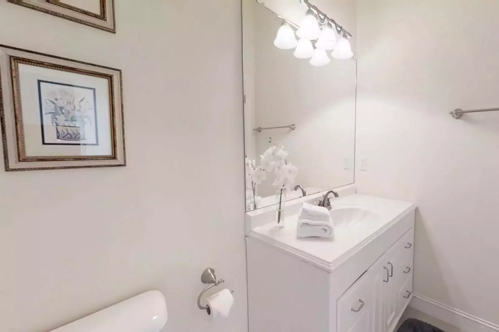 En suite bathroom for #4-clean and bright