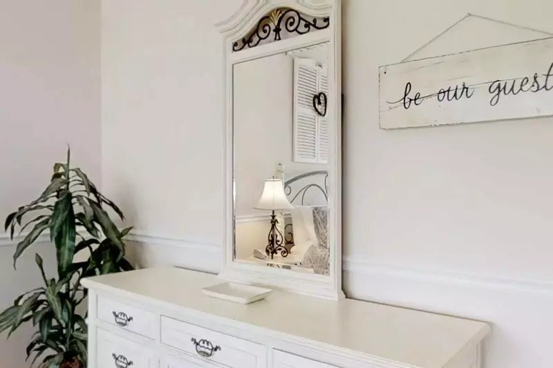 Welcoming touches throughout