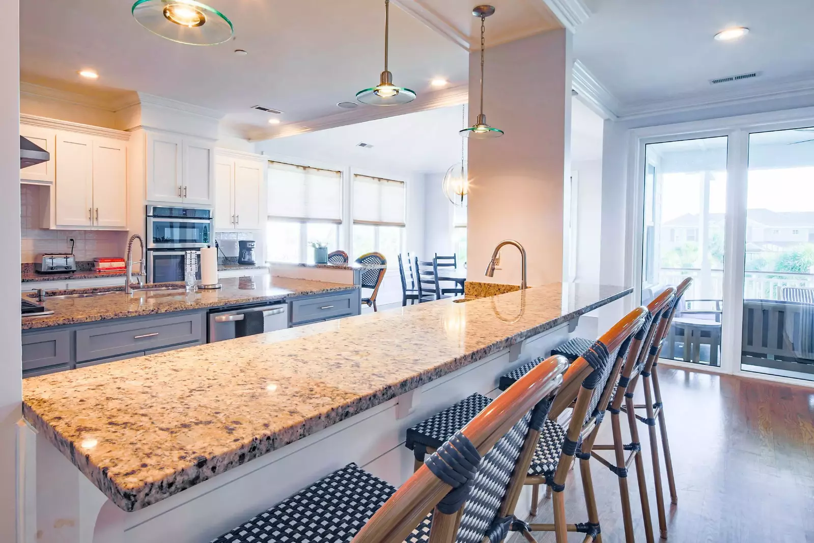 There's plenty of room within the spacious kitchen to prepare your meals and gather with your family & friends.