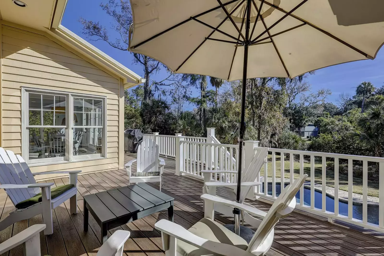 A lovely spot to enjoy your early morning coffee