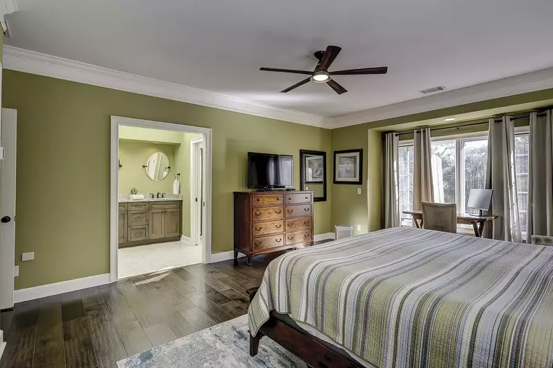 Primary bedroom with ensuite bath