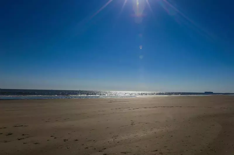 There's plenty of room on the spacious Isle of Palms beach for you to walk, run, play games or relax.