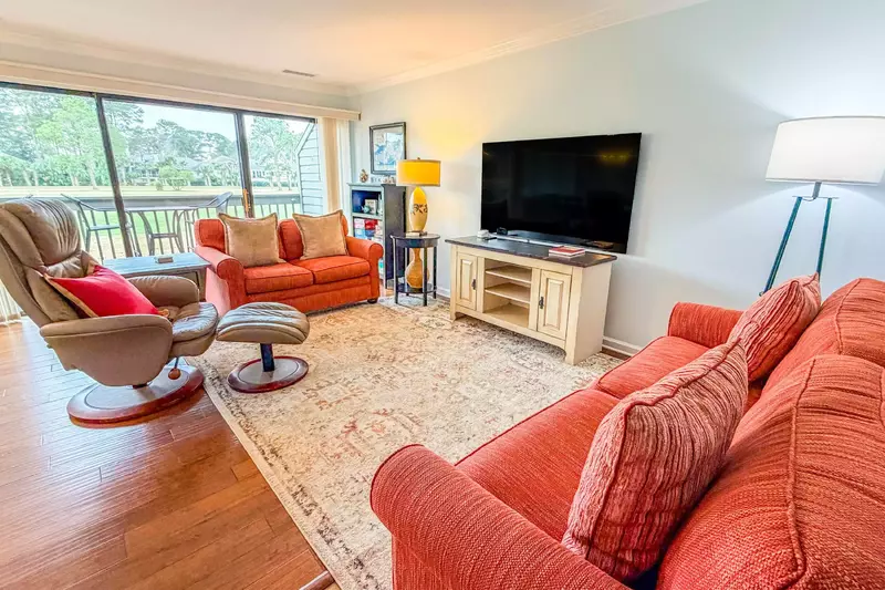 Golf, Sea & Sunshine is an Inverness Village end unit villa with golf course views & lovely sunlight.