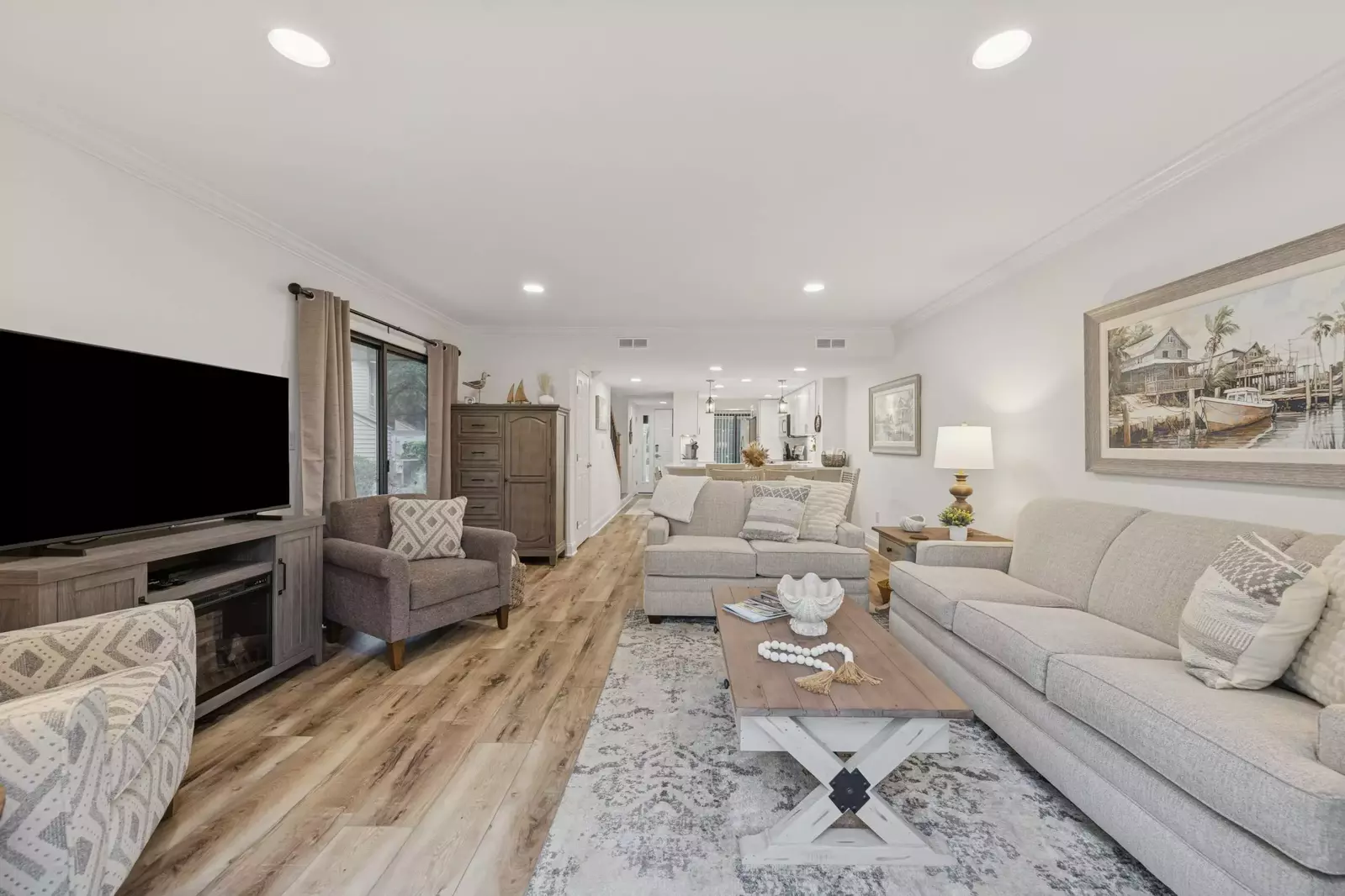 View from the back door sliders