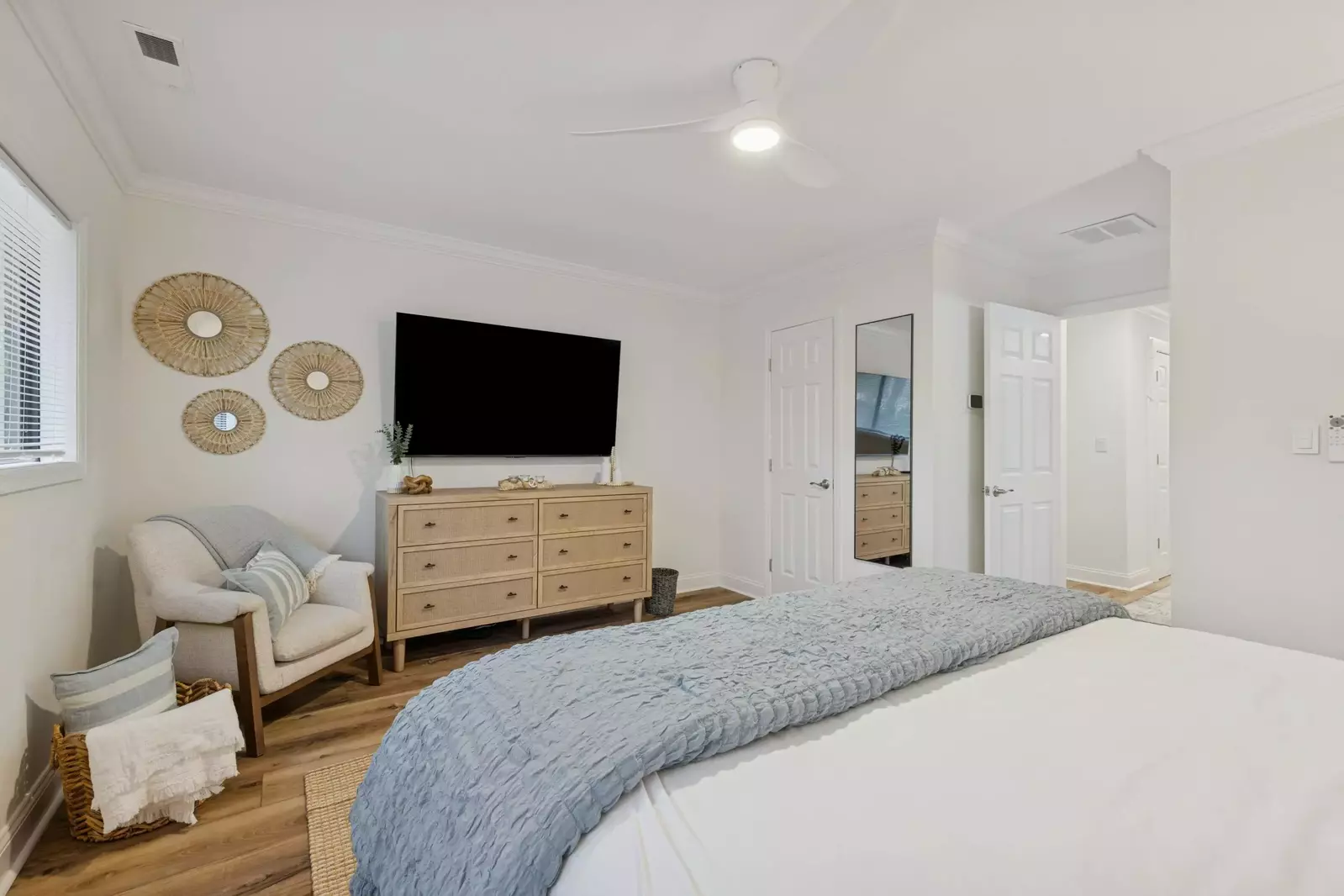 Primary Suite with TV