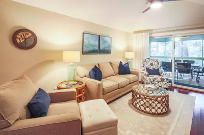 Serenity at Summer Wind is a beautifully decorated villa on Seabrook Island.
