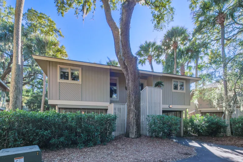 Serenity at Summer Wind is an elevated villa with a carport and storage area underneath the villa.