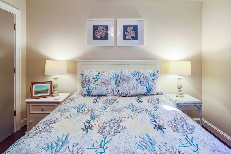 Each of the beds will be made in advance of your arrival with freshly laundered sheets.