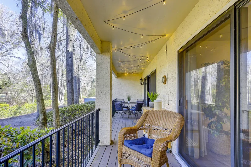 Relaxing space for coffee or afternoon beverage of choice!