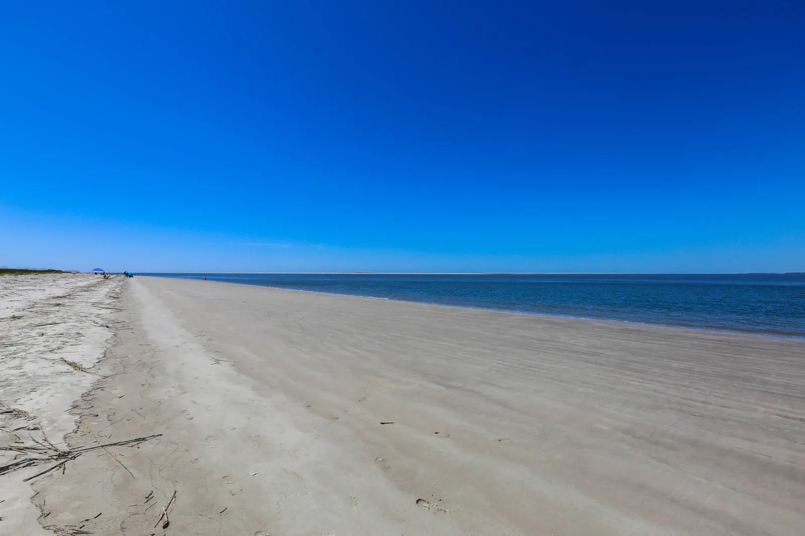 There's plenty of room for you to spread out and recharge on the Seabrook Island beach.
