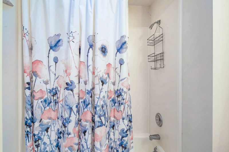 There is also a shower/tub combo in the king en suite bathroom.