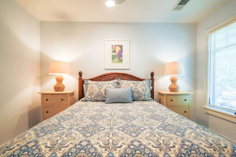 Each of the beds will be made in advance of your arrival with freshly laundered sheets.