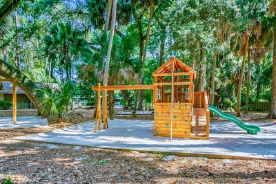 Guests of Beach Runners may utilize the Greenwood Forest playground.