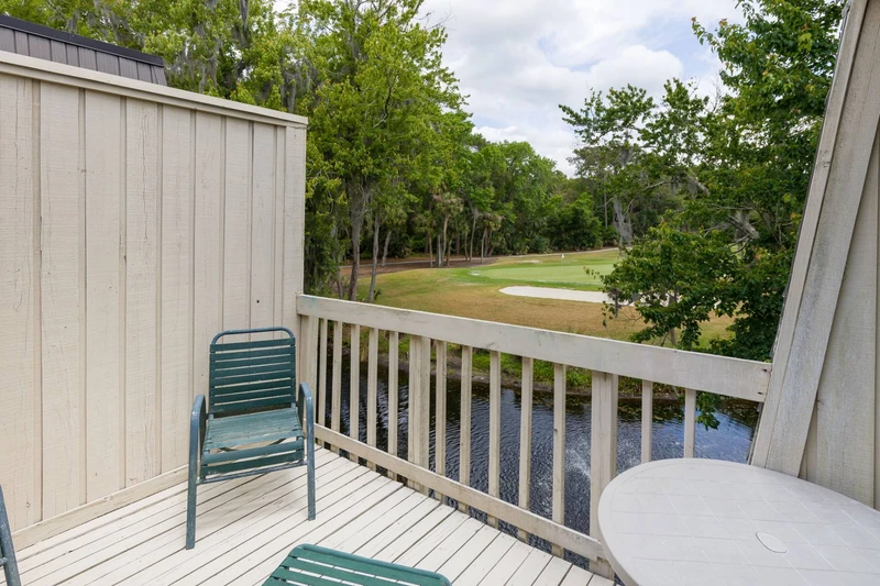 Private deck off primary suite