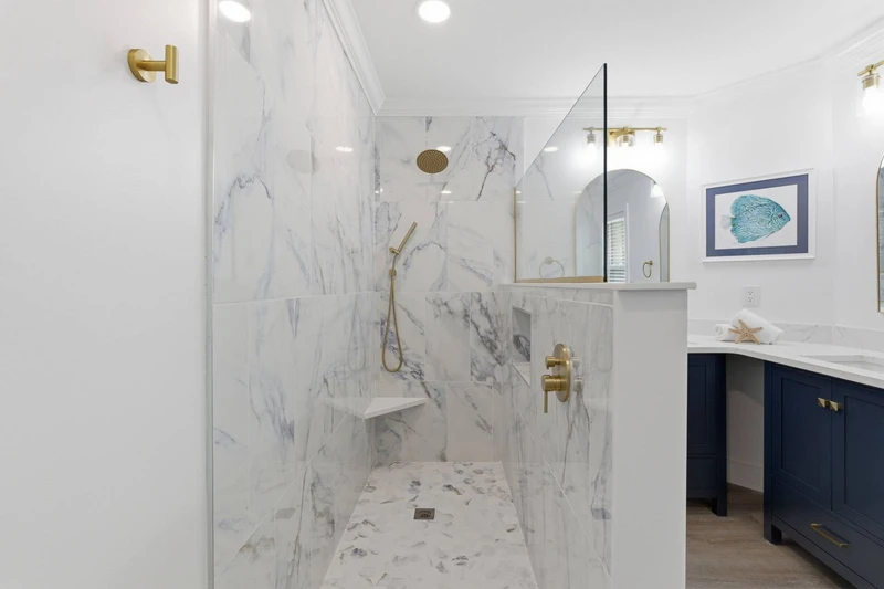 Walk-in shower
