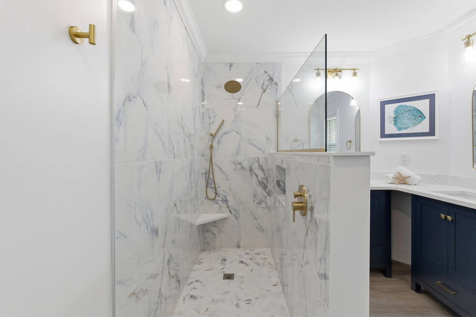 Walk-in shower