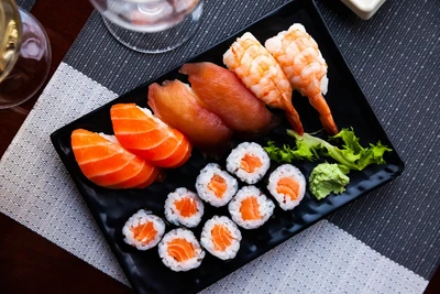 enjoy fresh sushi at Kiawah Island restaurants